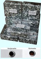 HQ-Ösen für DUO 20/DUO 35 - 6,0 mm - glatte Ösung auf der Rückseite 