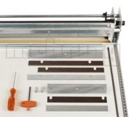 RM 33 Perforier-Werkzeugset 2:2 (fein) je ein Messer 30,5/21,5/15 cm, 3 Träger + Stanzunterlage 