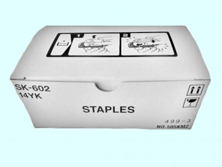 Heftklammern 14 YK, SK-602 Staples für Konica Minolta 