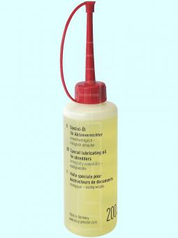 IDEAL Aktenvernichteröl Spezialöl für Aktenvernichter 1 Flasche 200 ml 
