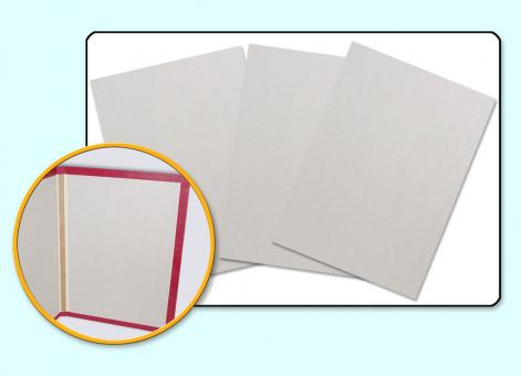 FASTBIND Graupappe für Hardcover/Ordner 