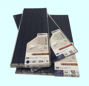 OPUS Channel classic, Papierbezug in Leinenoptik 