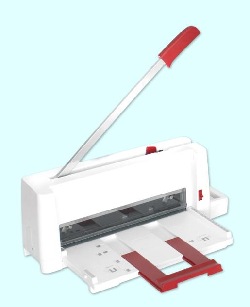 IDEAL 3006 Stapelschneider manuell, 300 mm Schnittlänge, LED-Schnittandeuter 