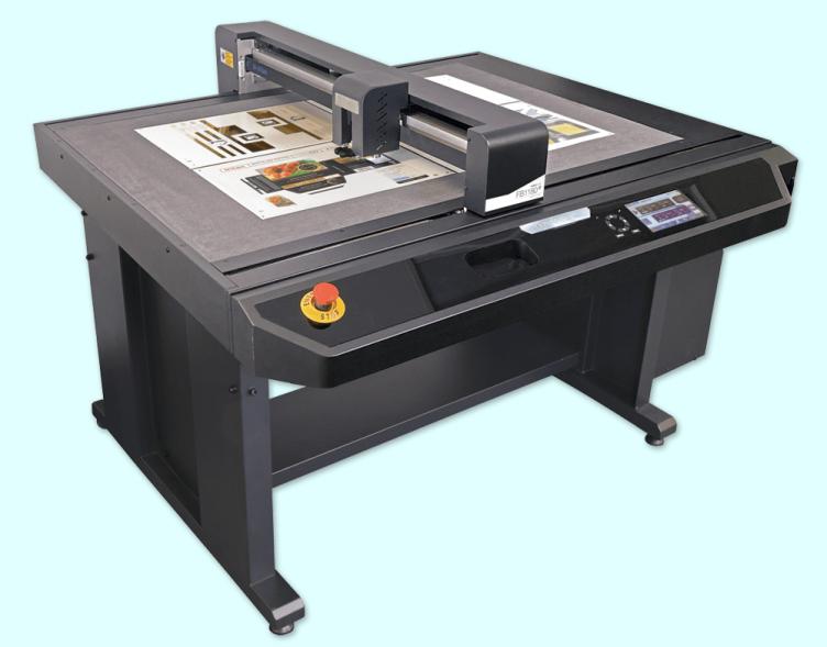 Morgana FB 1190-T digitale Flachbettstanze bis SRA1, mit  tangentialem Rillen und Schneiden 