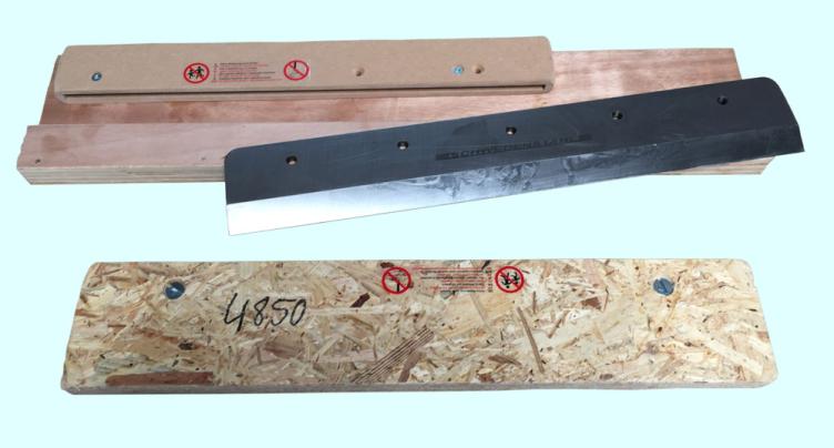 Ersatzmesser für IDEAL/EBA Schneidemaschinen 