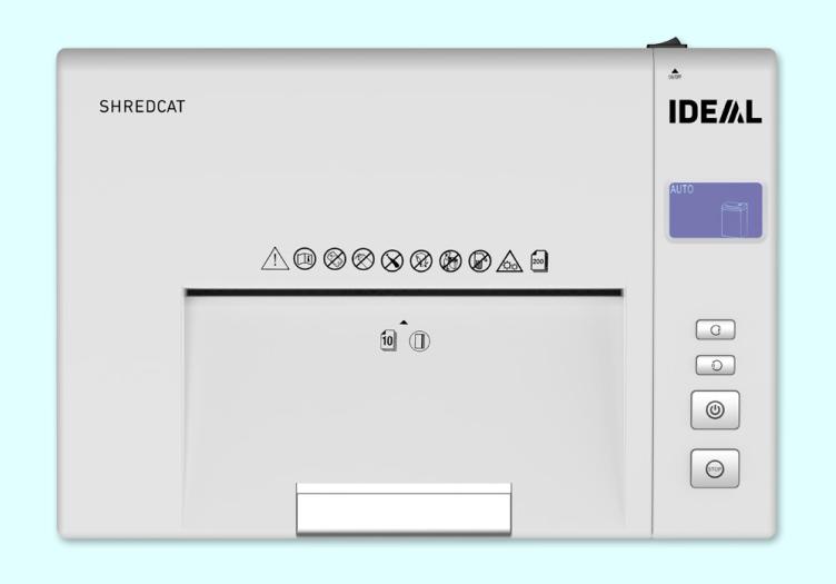 IDEAL 8292 CC, SHREDCAT, Autofeed-Aktenvernichter, 220 mm, 276 W 