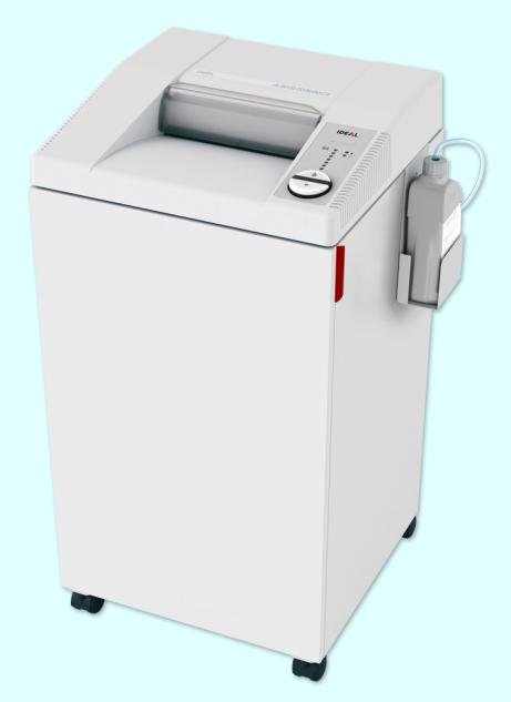 IDEAL 2604 Aktenvernichter, 260 mm, 750 W 