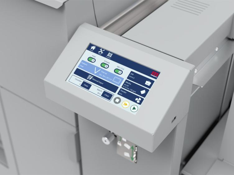 Morgana DigiFold Ultra Rill-/Falzautomat mit 4-Seiten-Schnitt 