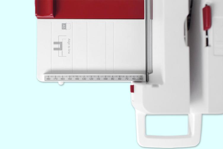 IDEAL 3006 Stapelschneider manuell, 300 mm Schnittlänge, LED-Schnittandeuter 