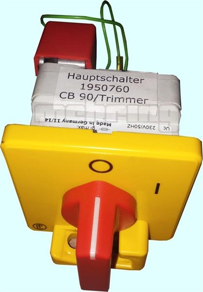 Druckweiterverarbeitung, NAGEL ET CB 90/Trimmer93 Hauptschalter 230 V