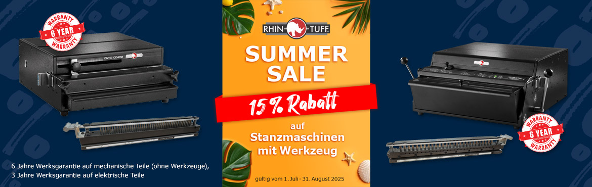 Rhin-O-Tuff Summer Sale